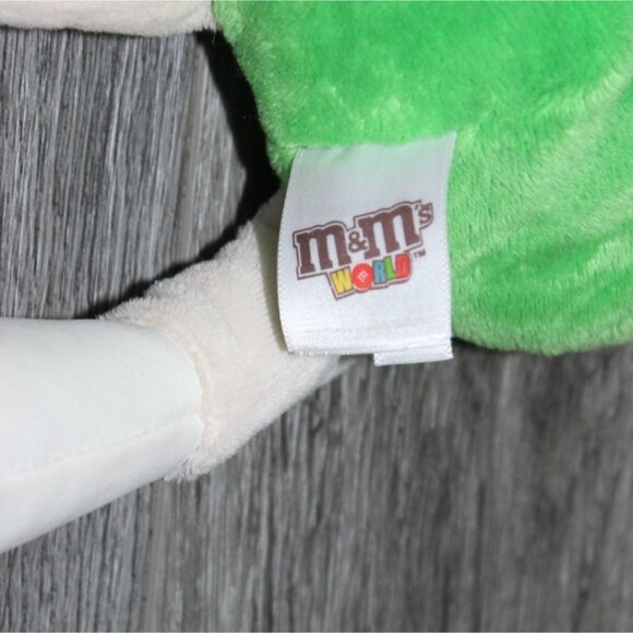 M&M World 11 in Green M&M Stuffed Character-GUC - Picture 6 of 6